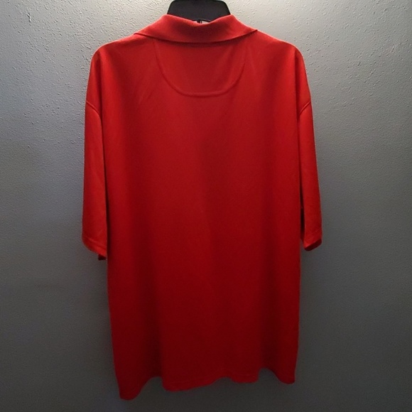 Mens University of Wisconsin Badgers Red Polo - Picture 4 of 4